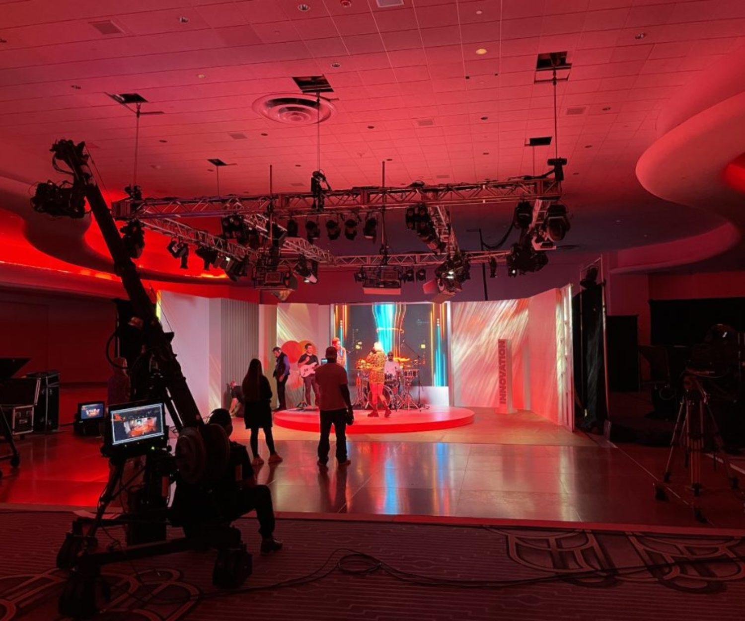 We use the latest technology and design to create personalized staging for your events.