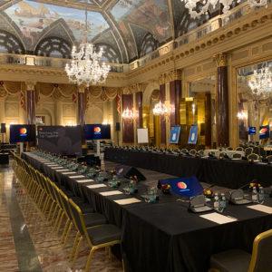 large board meeting in Rome