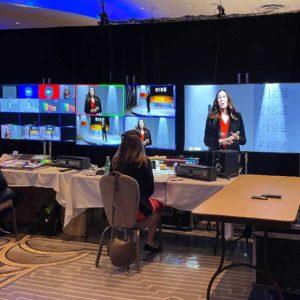 Mastercard Broadcast Nerve Center Video Production Work